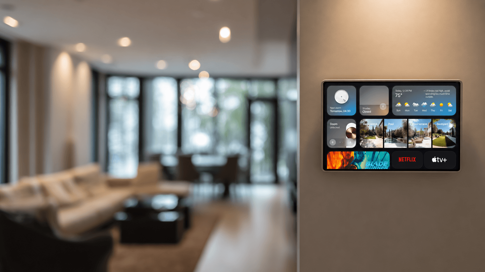 Custom automation interfaces across connected devices
